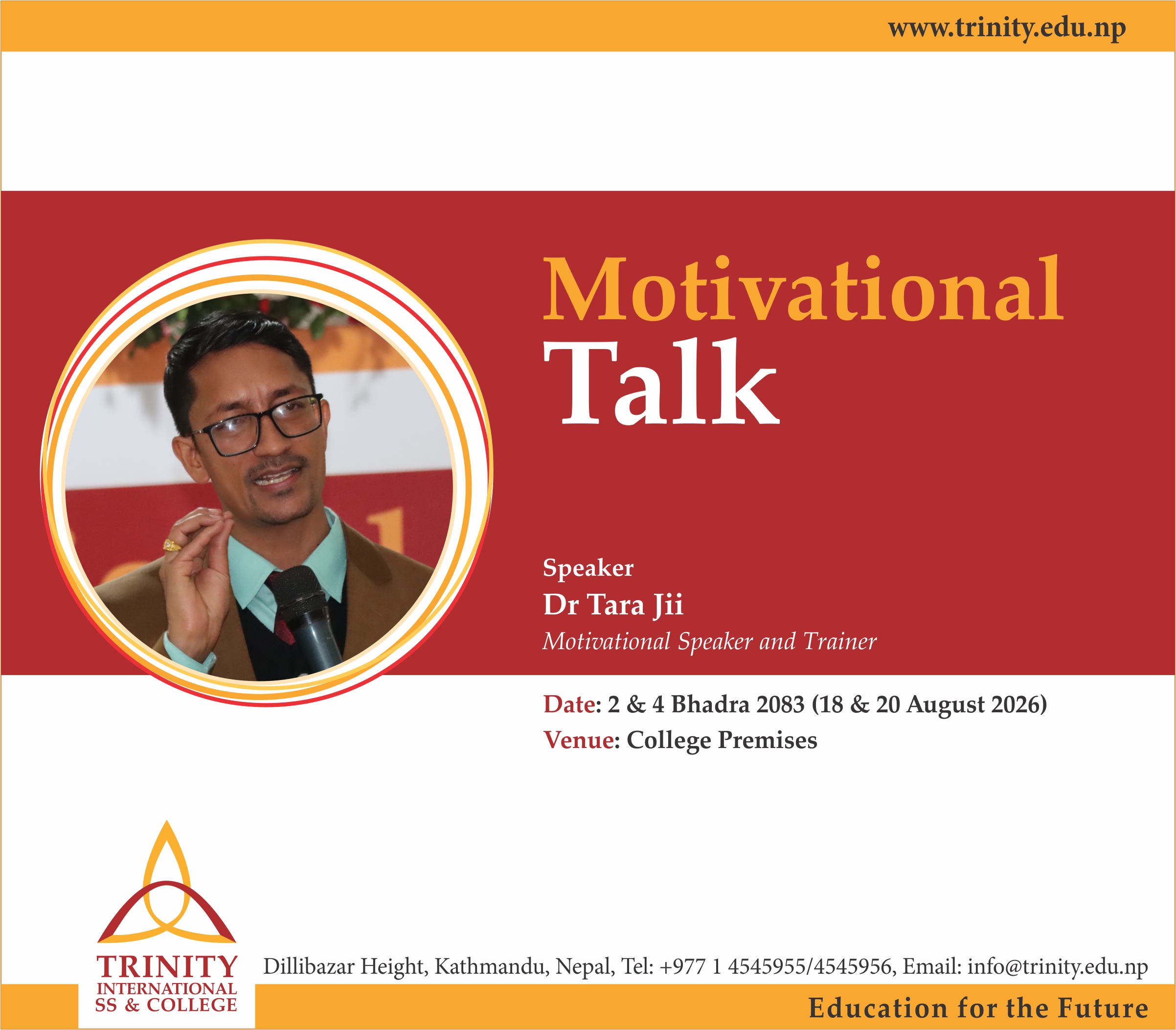 Motivational Talk - Tara Jii